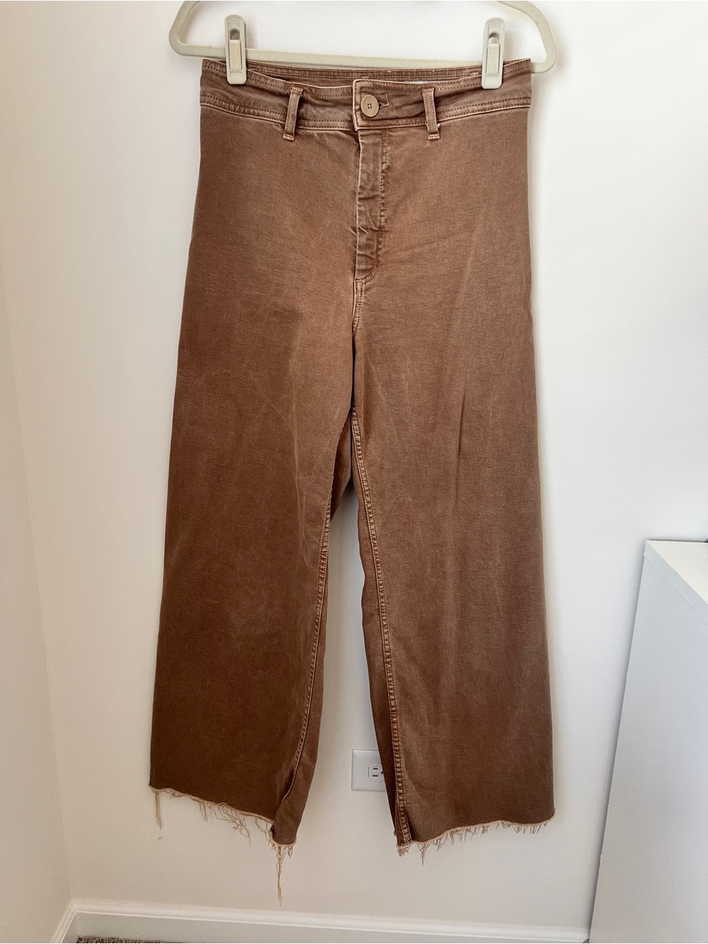 Zara Marine Pants size 8 in Tan, excellent condition